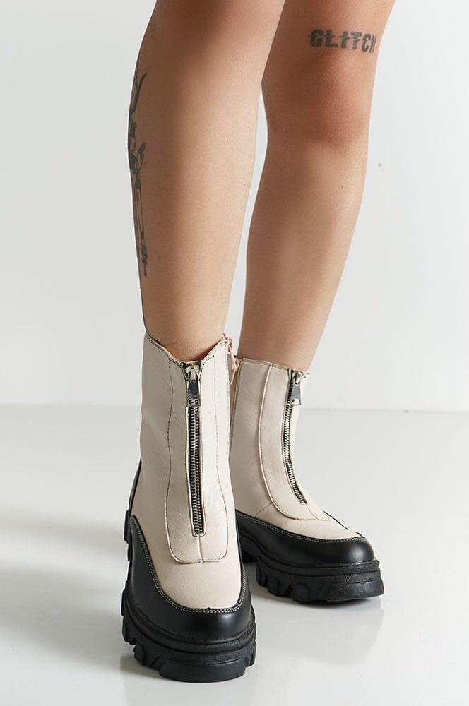 Jolt Boots - Ivory FOOTWEAR No Doubt 