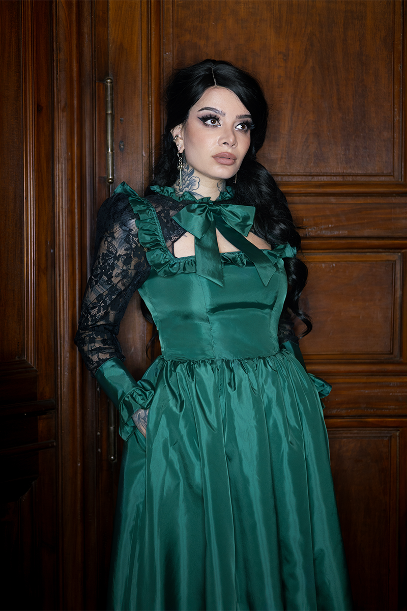 The Ophelia - Emerald Green