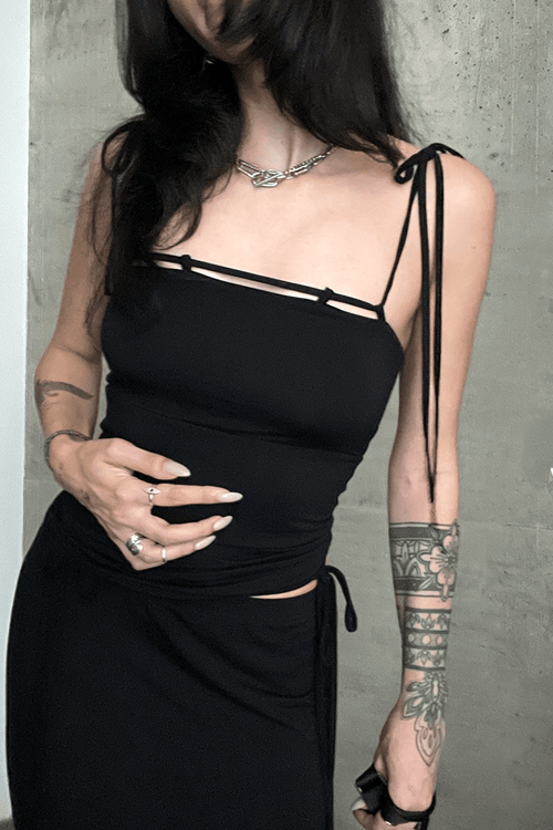 Venus Lariat Tank Top Tops NOCTEX 
