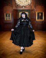 The Ophelia - Black Long Dresses Blackwood Castle 