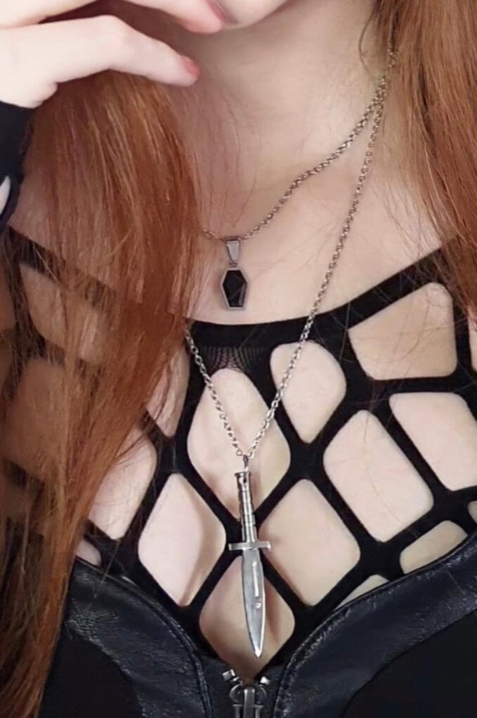 Bolline Dagger Necklace Necklaces Mysticum Luna 