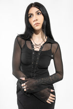 Karli Mesh Longsleeve Set