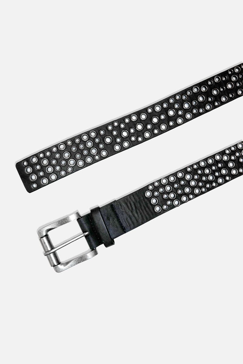 Harlowe Eyelet Vinyl Belt Belts NOCTEX 