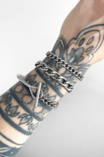 Spectral Toggle Cuff | Stainless Steel Bracelets NOCTEX 