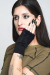 Sheena Fuzzy Gloves Gloves NOCTEX BLACK 