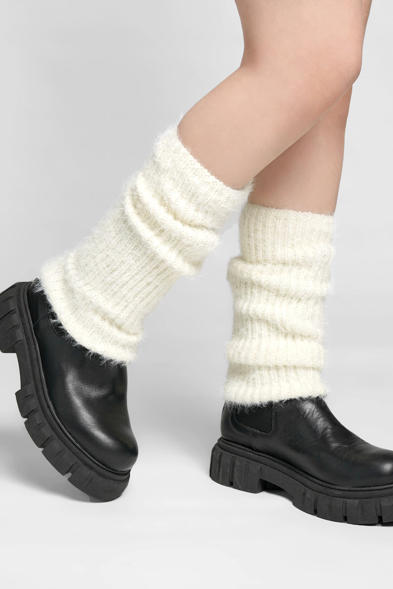 Hollyhuck Fuzzy Leg Warmers