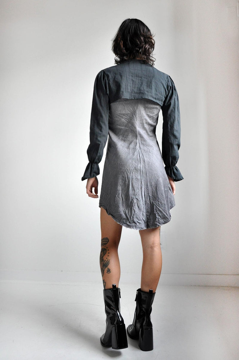 Victoria Shrug - Washed Embroidered Stripe Shrugs NOCTEX 