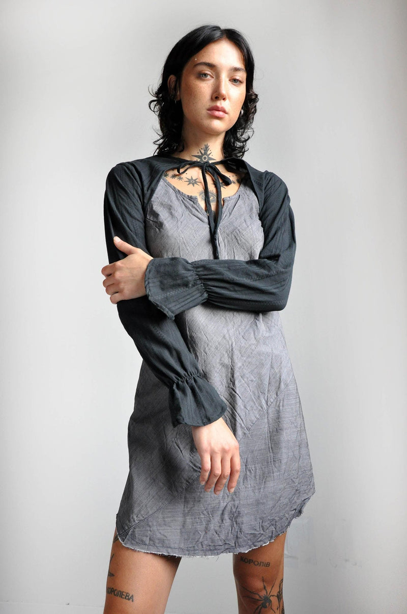 Victoria Shrug - Washed Embroidered Stripe Shrugs NOCTEX XS 