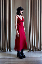 Sylvie Slip Dress - Limited Edition Crimson