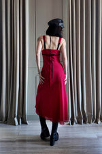 Sylvie Slip Dress - Limited Edition Crimson