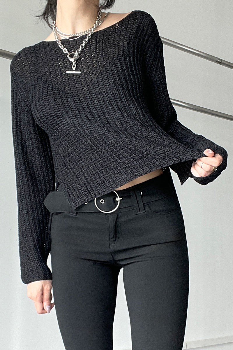 Coil Open Knit Longsleeve
