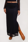 Shel Mesh Skirt Maxi Skirts NLT 