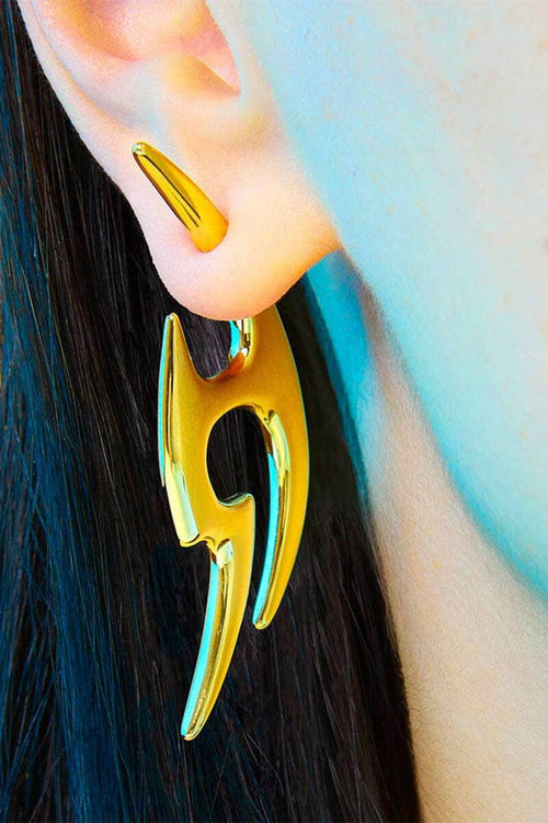 Tattoo Earring - Gold Earrings STUDIOCULT 