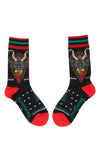 Krampus Sweater Crew Socks Socks FootClothes LLC 