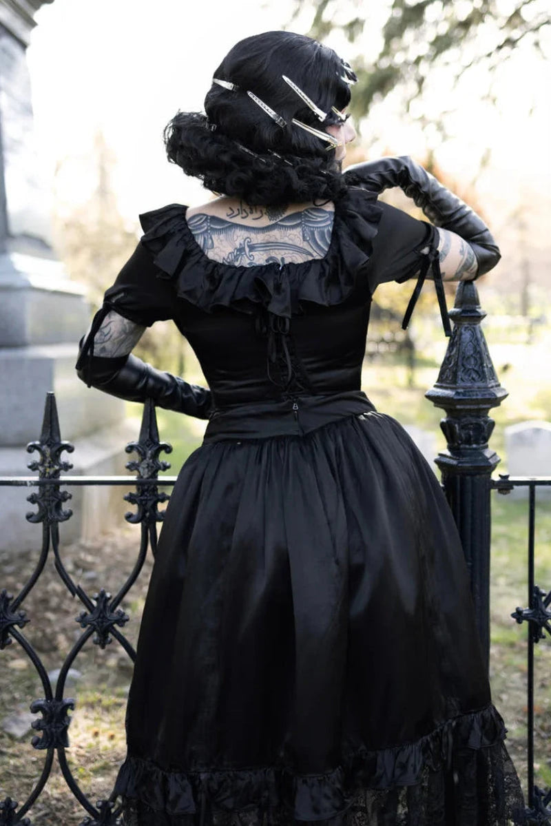 The Beatrice Corset Top Bustiers and Corsets Blackwood Castle 