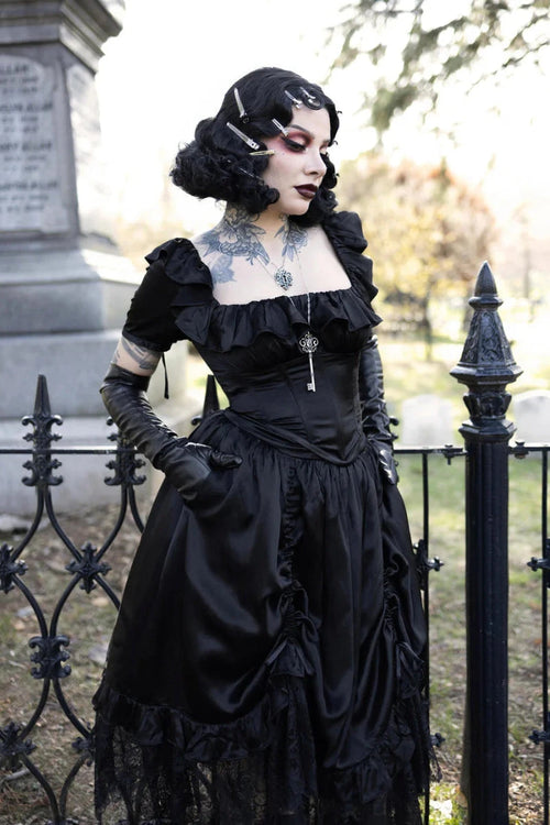 The Beatrice Corset Top Bustiers and Corsets Blackwood Castle 