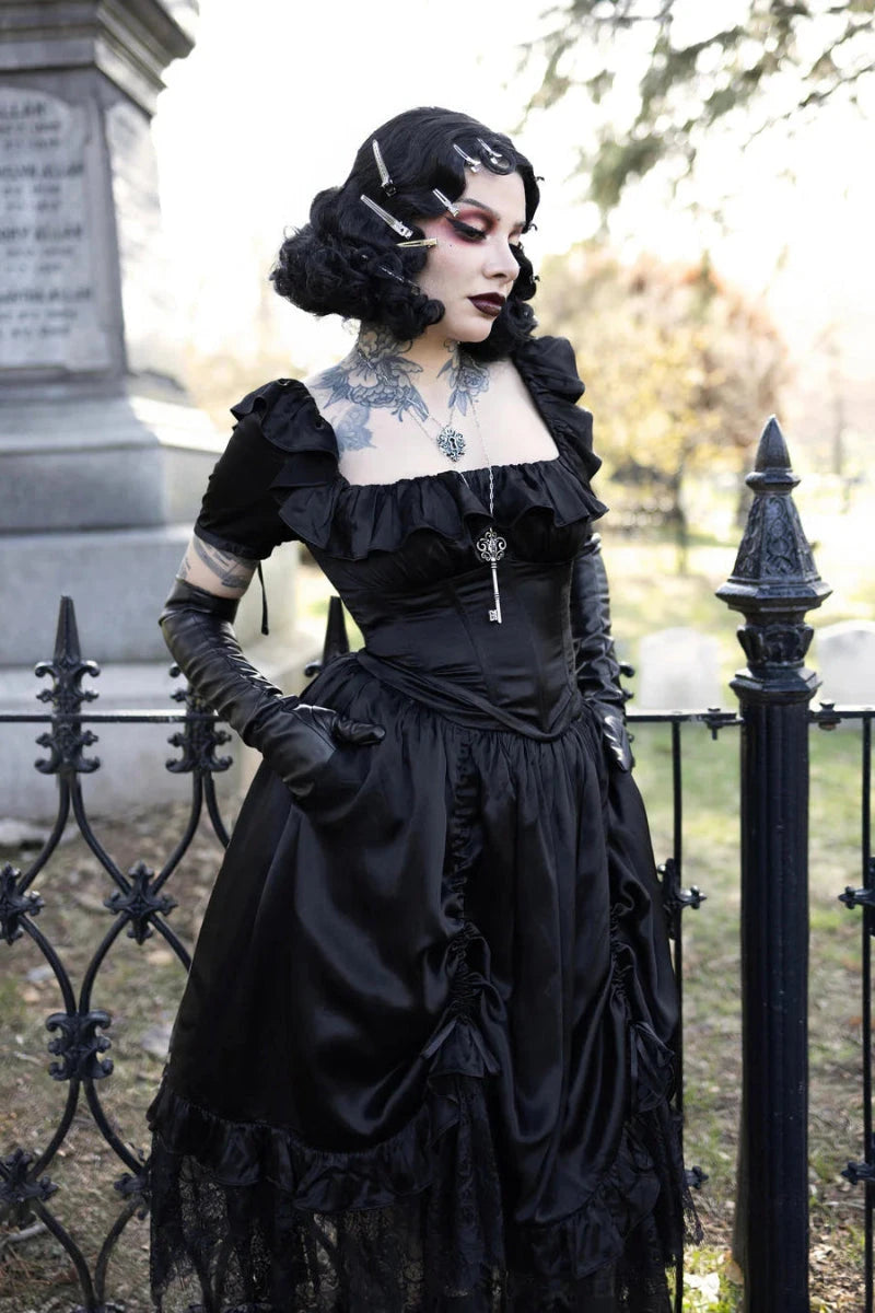 The Beatrice Corset Top Bustiers and Corsets Blackwood Castle 