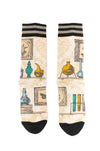 Toxic Curiosities Crew Socks Socks FootClothes LLC 