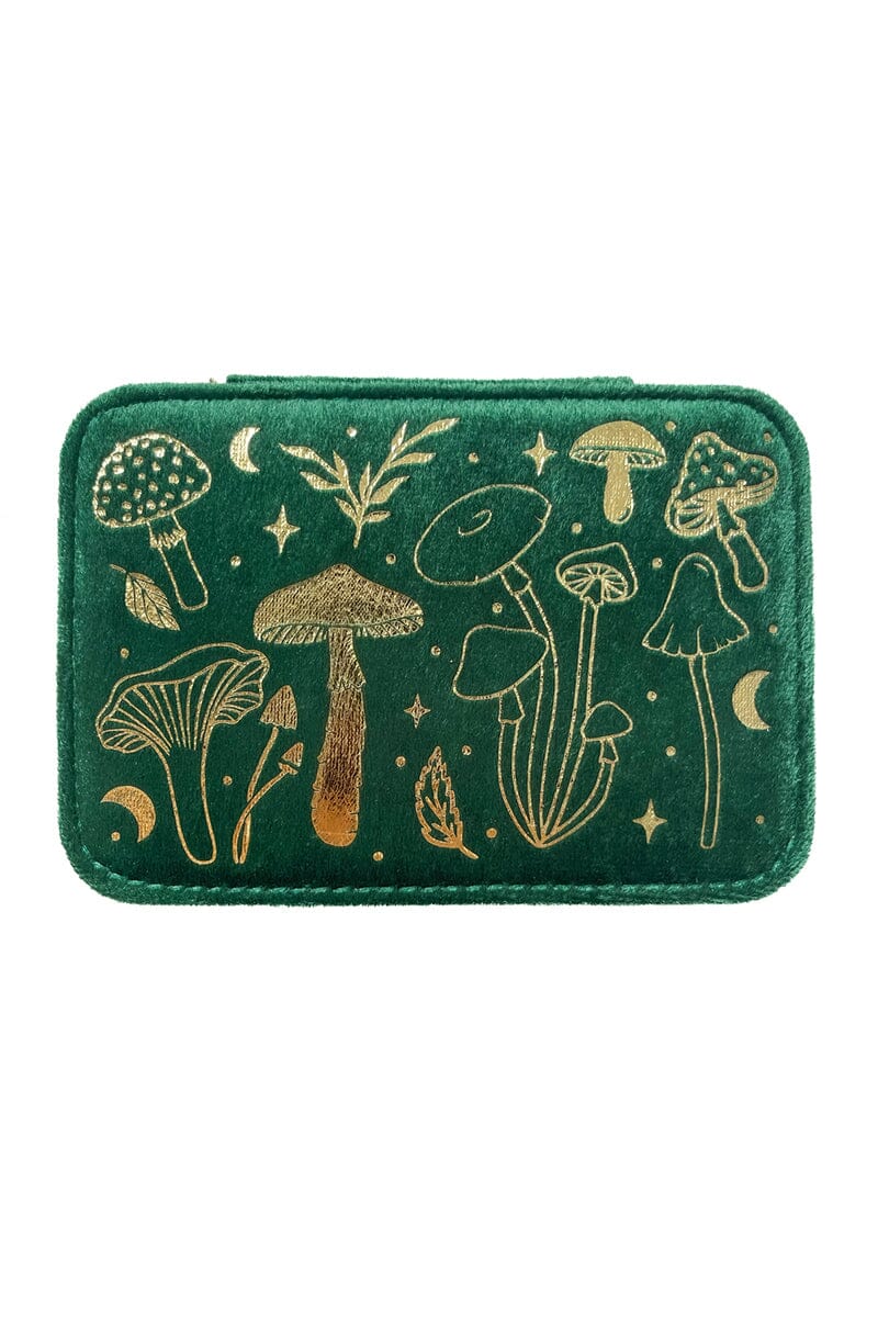 Green Witch Mushroom Jewellery Box Jewellery Box Mysticum Luna 