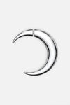 Pierced Moon Earring - Silver Earrings STUDIOCULT 