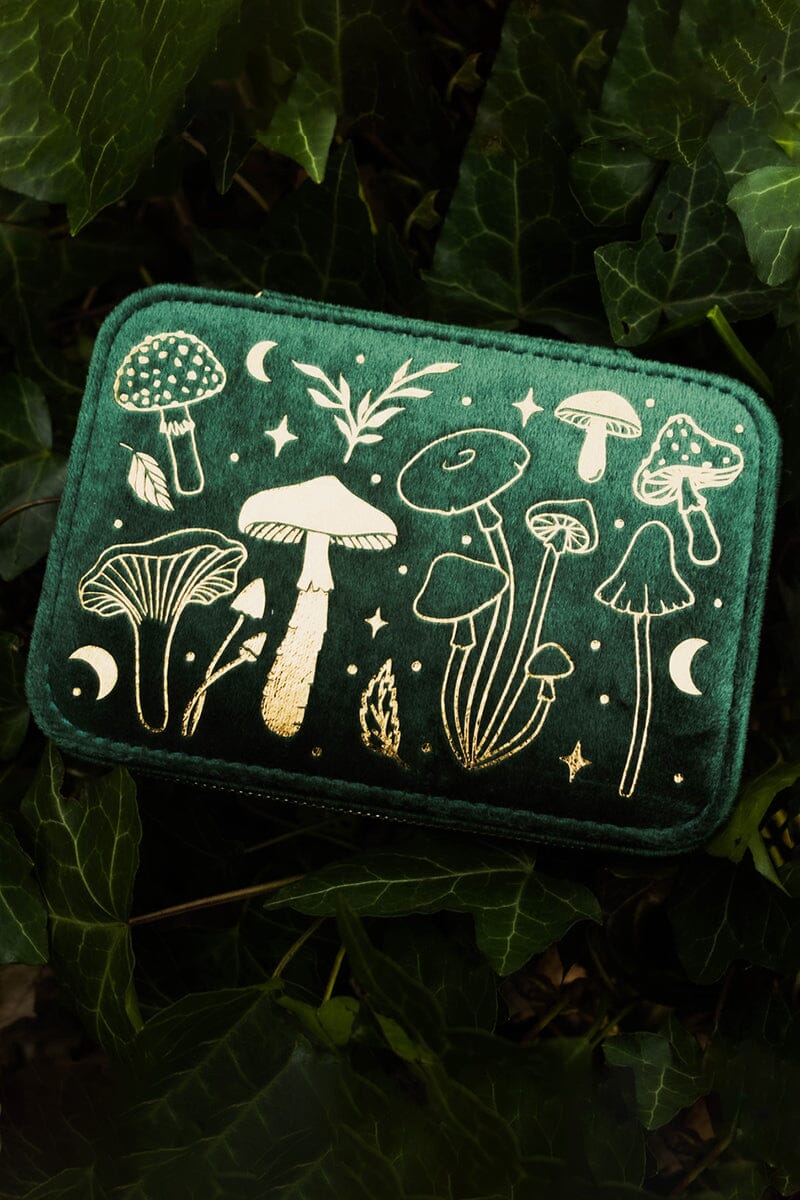 Green Witch Mushroom Jewellery Box Jewellery Box Mysticum Luna 