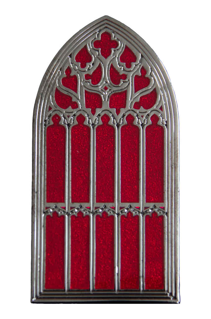 Gothic Cathedral Enamel Pin