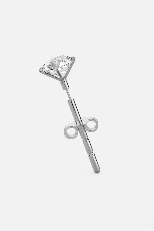 Oversized Stud Earring - Silver Earrings STUDIOCULT 