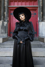 The Emma Dress - Black Long Dresses Blackwood Castle 