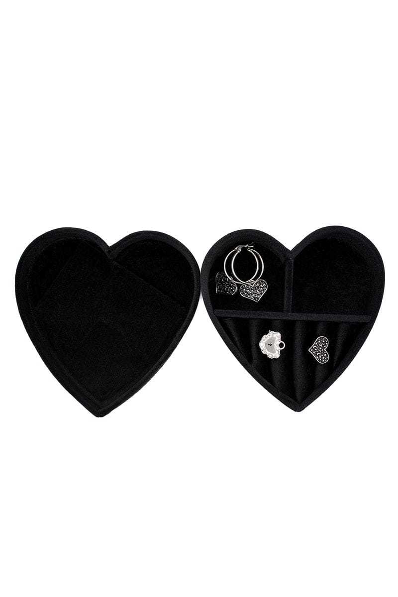 Cosmic Heart Black Jewellery Box Jewellery Box Mysticum Luna 