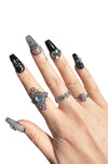 Black Queen - Press On Nails Koo Pink 