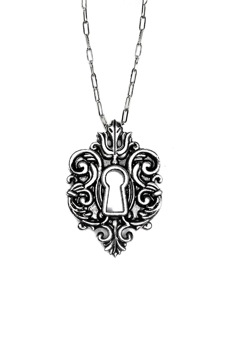 The Lock Plate Necklace