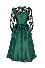 The Ophelia - Emerald Green Long Dresses Blackwood Castle 