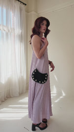 Fay Suede Shoulder and Chain Bag