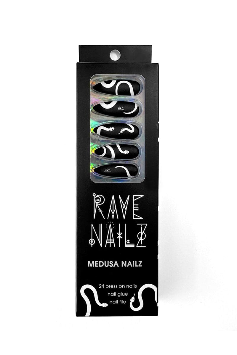 Medusa Stilettoz - Press On Nails Nails Rave Nailz 