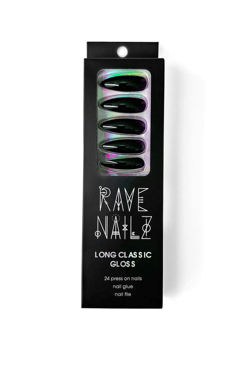 Classic Glossy Stilettoz - Press On Nails Nails Rave Nailz 