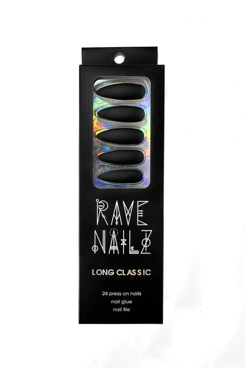 Classic Matte Stilettoz - Press On Nails Nails Rave Nailz 