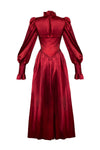 The Emma Dress - Crimson