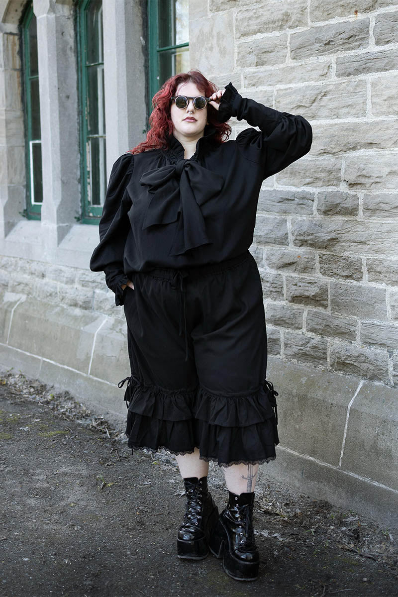 The Mabel Linen Bloomers