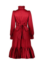 The Victoria Dress - Crimson Long Dresses Blackwood Castle 