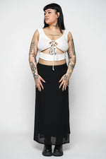 Sullen Lace Up Tank Tank Tops NOCTEX 