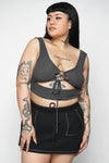 Sullen Lace Up Tank