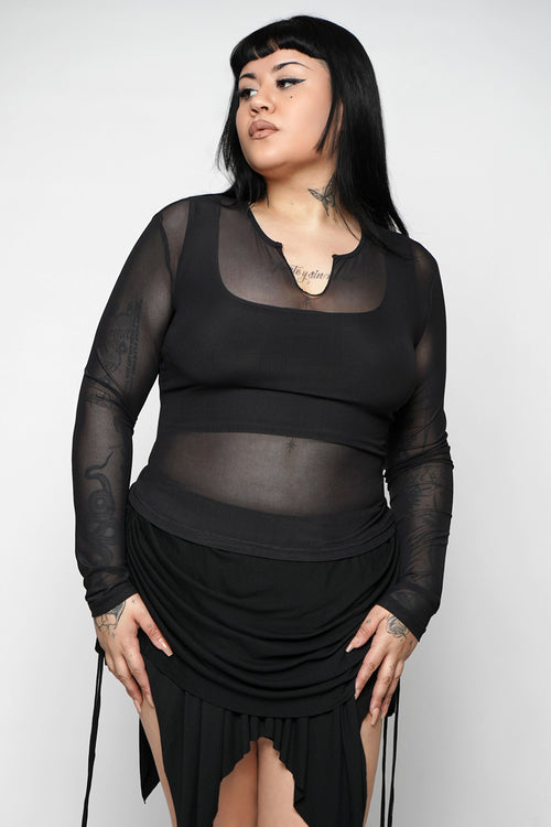Sadie Mesh Longsleeve