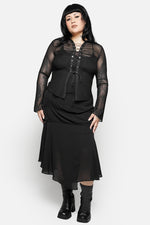 Karli Mesh Longsleeve Set