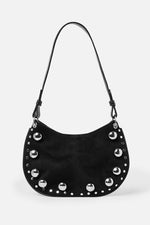 Fay Suede Shoulder and Chain Bag