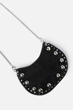 Fay Suede Shoulder and Chain Bag