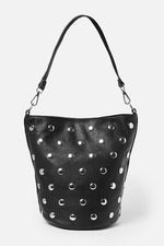 Lux Studded Bucket Bag