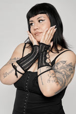 Shay Lace Sleeves Arm Warmers NOCTEX 