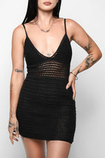 Chloe Open Knit Dress [Last Small] Short Dresses Emory Park 