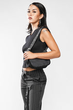 Jenny Eyelet Strap Purse