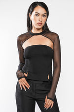 Mesh Ayla Shrug
